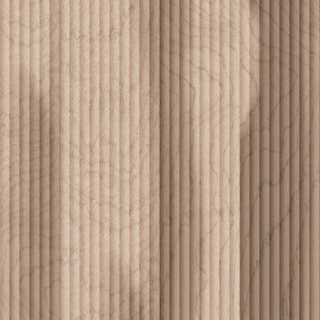 Designs Of Distinction 3/8in Bead Solid Tambour, .375inT, 24inW x 46inL, Paint Grade 012446107PT1